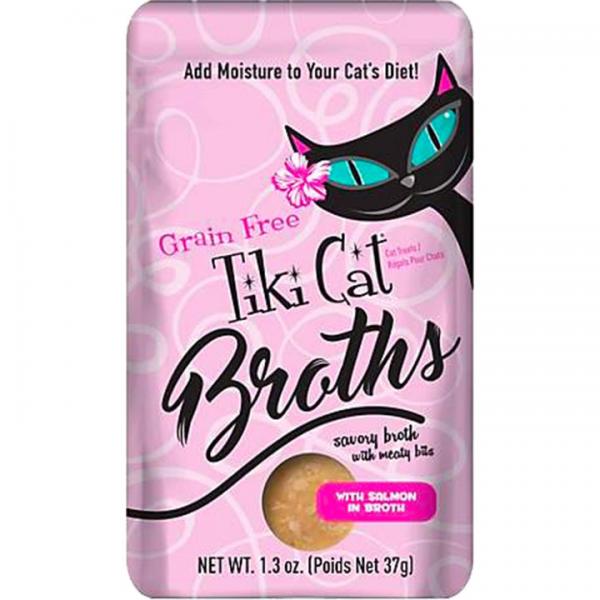 Tiki C Pouch Broth Salmon 1.3oz