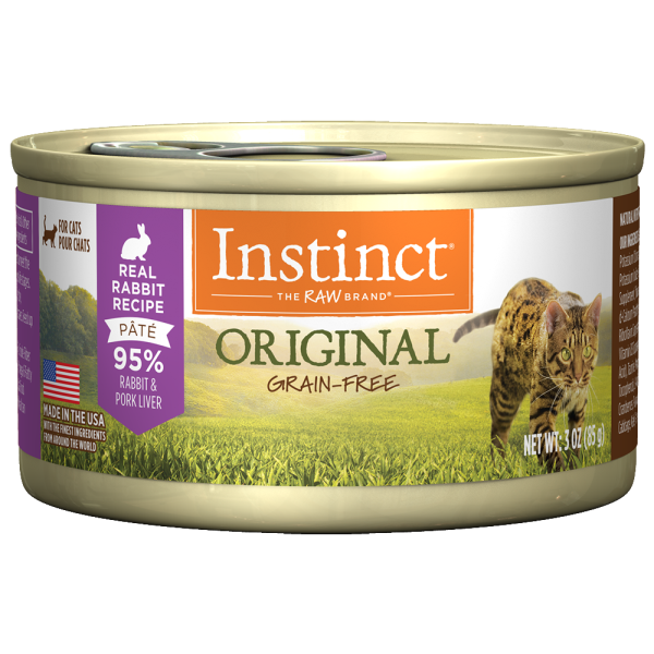 Nature's Variety C Can Instinct Rabbit 3oz