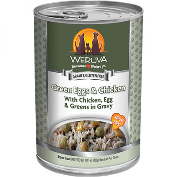 Weruva D Can Green Eggs & Chicken 14oz