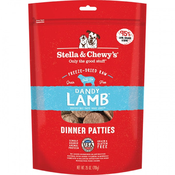 Stella & Chewy's D FD 25oz Lamb Patties