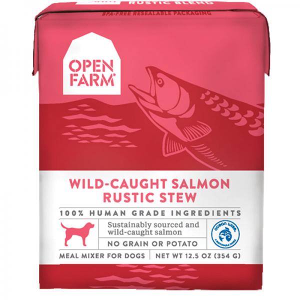 Open Farm D Can Rustic Stew Salmon 12.5oz