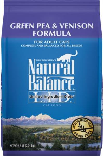 Natural Balance C 4lb LID Venison/Gr Pea