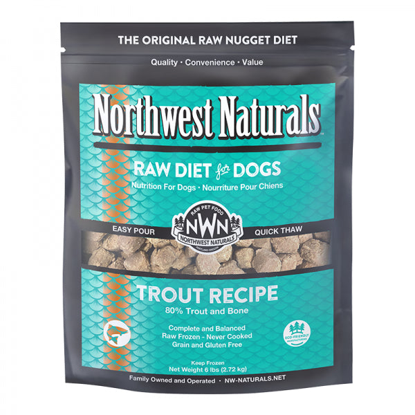 Northwest Naturals D Raw Trout Nuggets 6lb