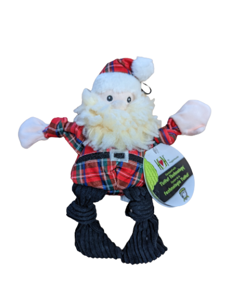 Huggle Hound D Knottie Tartan Plaid Santa S 2022