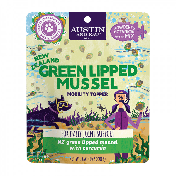 Austin & Kat Mobility Green Mussel Mobility Topper 66g