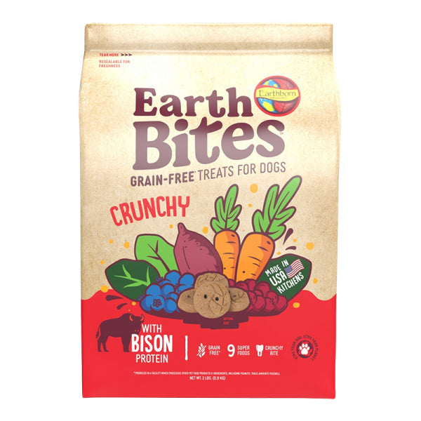 Earthborn GF Earthbites Bison 2lb