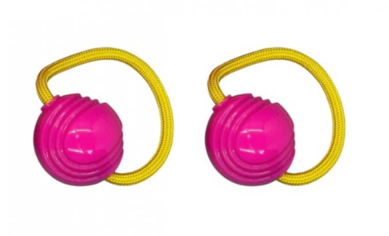 Loop & Launch Launchballs 2pk Flamingo Pink