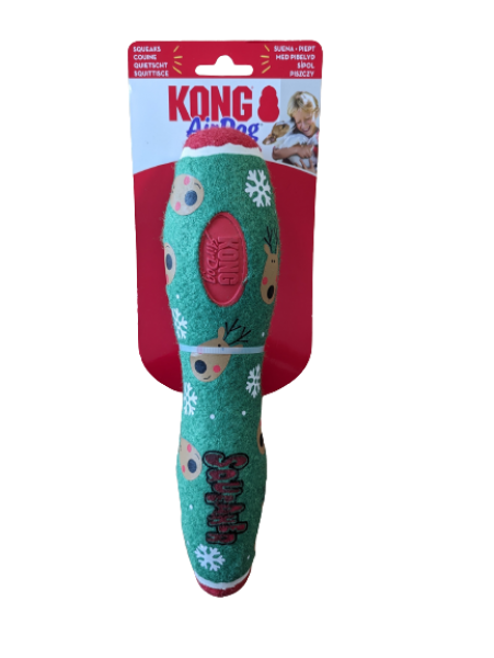 Kong D Holiday AirDog Squeaker Stik L 2023