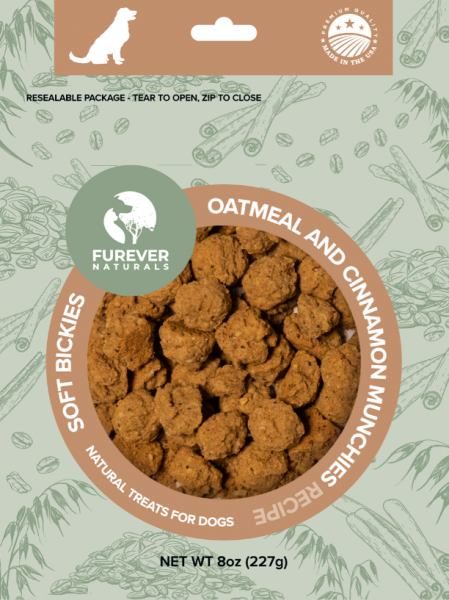 Furever Naturals D Soft Munchies Oatmeal & Cinnamon 8oz