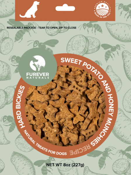 Furever Naturals D Hard Munchies Sweet Potato & Honey 8oz