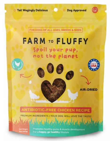 Farm to Fluffy D Chicken Jerky 5 oz