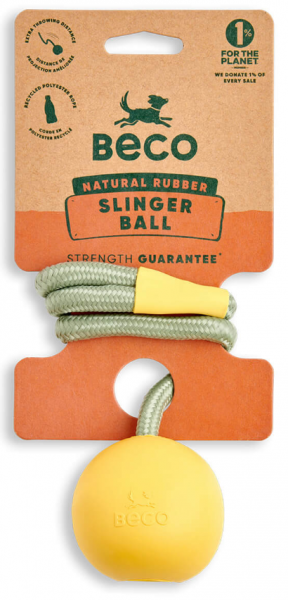 Beco Slinger Ball Yellow