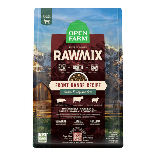 Open Farm D 3.5lb GF Rawmix Front Range Recipe