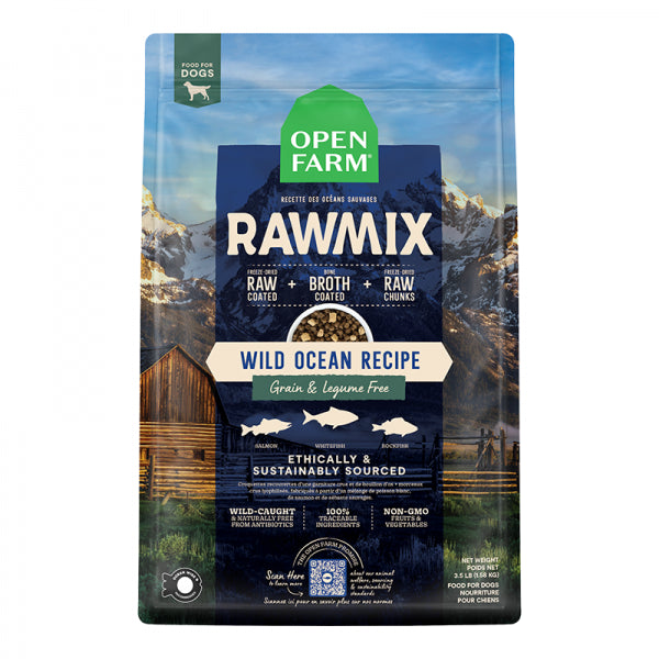 Open Farm D 3.5lb GF Rawmix Wild Ocean Recipe