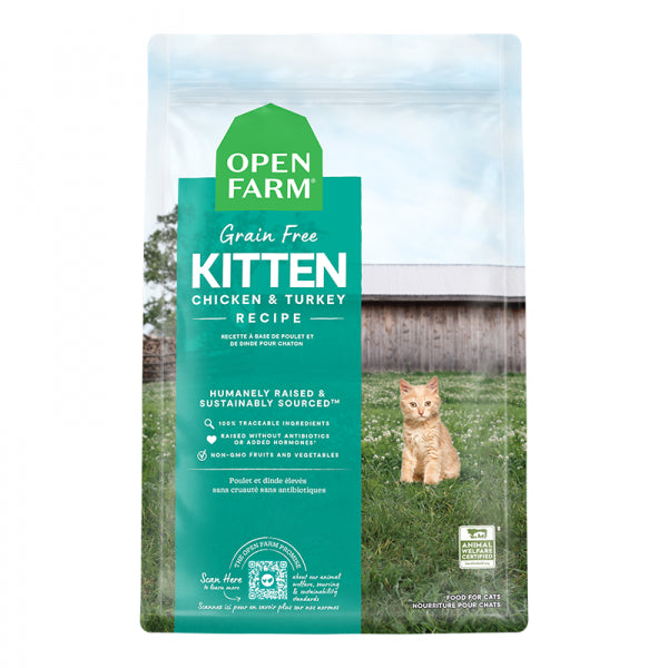 Open Farm C 2lb GF Kitten Chicken & Turkey