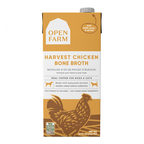 Open Farm Bone Broth Chicken 33.8oz