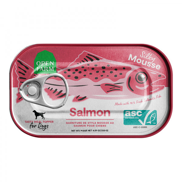 Open Farm D Can GF Topper Salmon 4.59oz