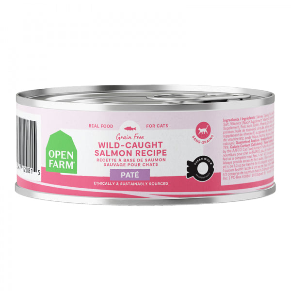 Open Farm C Can GF Wild Caught Salmon Pâté 2.8oz