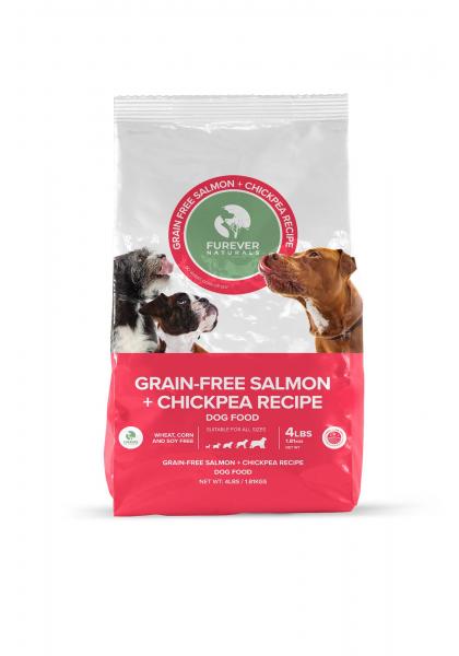 Furever Naturals D 4lb GF Salmon & Chickpea