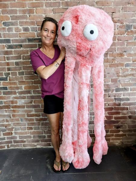 Gor Reef Big Mama Octopus Pink 60" XL
