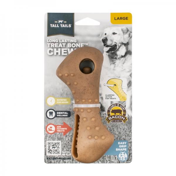 Tall Tails D Treat Bone Chew Bully Stick Holder L 7"