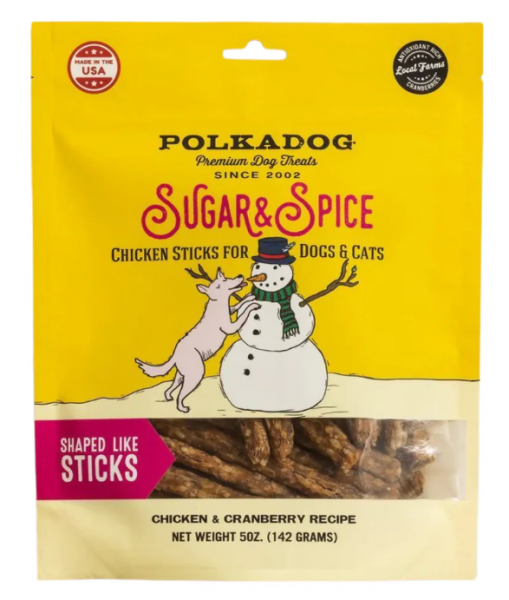 Polka Dog Sugar & Spice Pouch 5oz