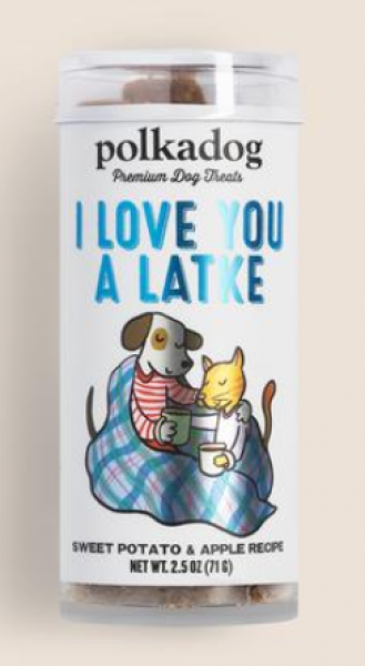 Polka Dog Love You Latke Tube 2.5oz