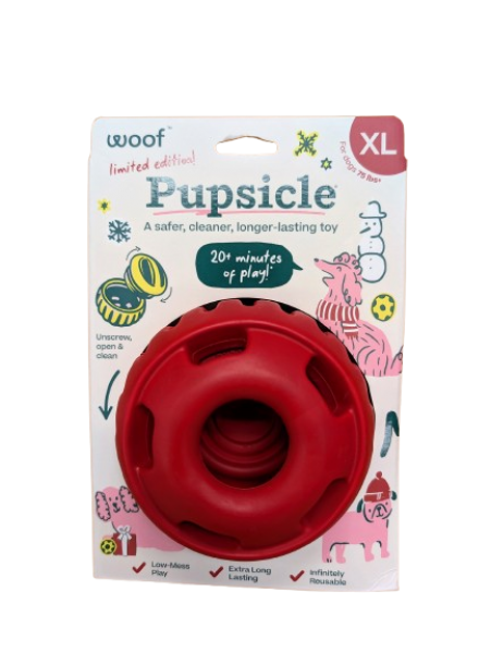 Woof D Pupsicle Limited Holiday Red XL 2024