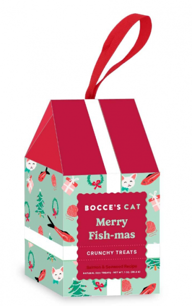 Bocces C Bakery Merry Fish-mas Ornament 1oz 2024