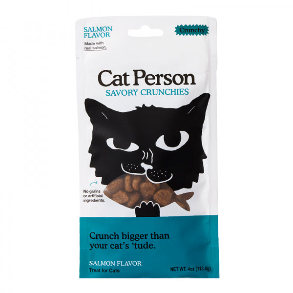 Cat Person C Savory Crunchies Salmon 2oz