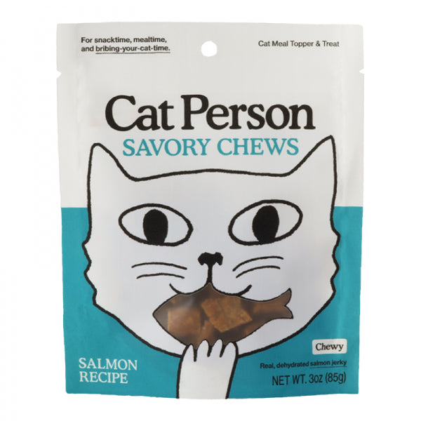 Cat Person C Savory Chews Salmon 3oz