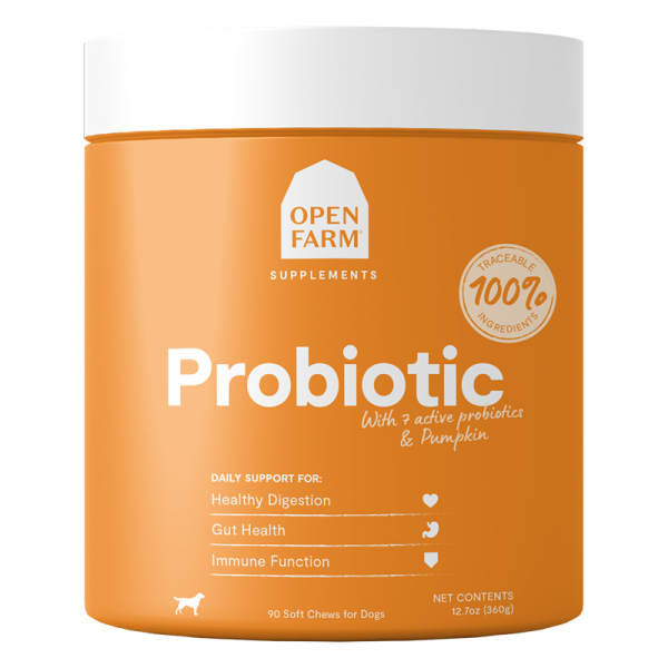 Open Farm D Probiotic Supplement Chews 12.7oz