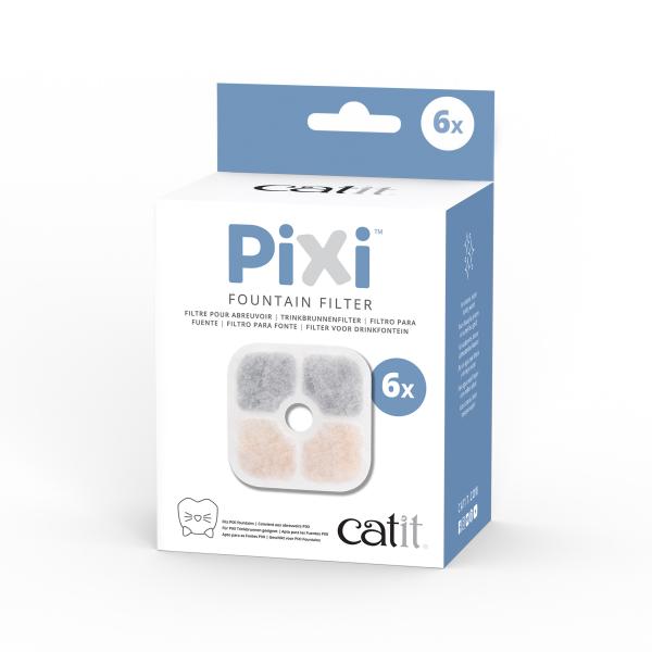 Catit C Pixi Fountain Filters 6ct