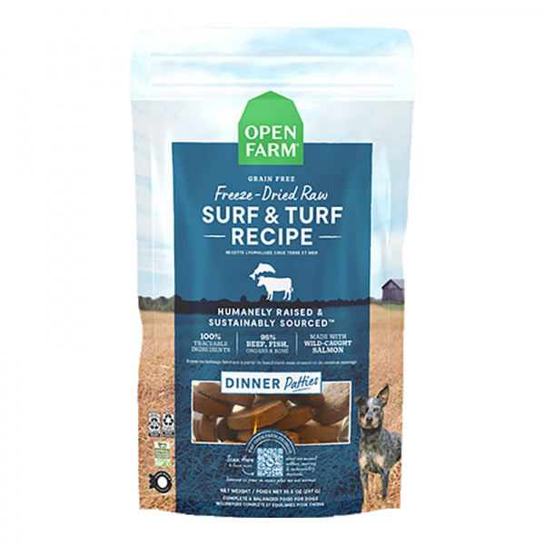 Open Farm D FD Patties Surf & Turf 10.5oz