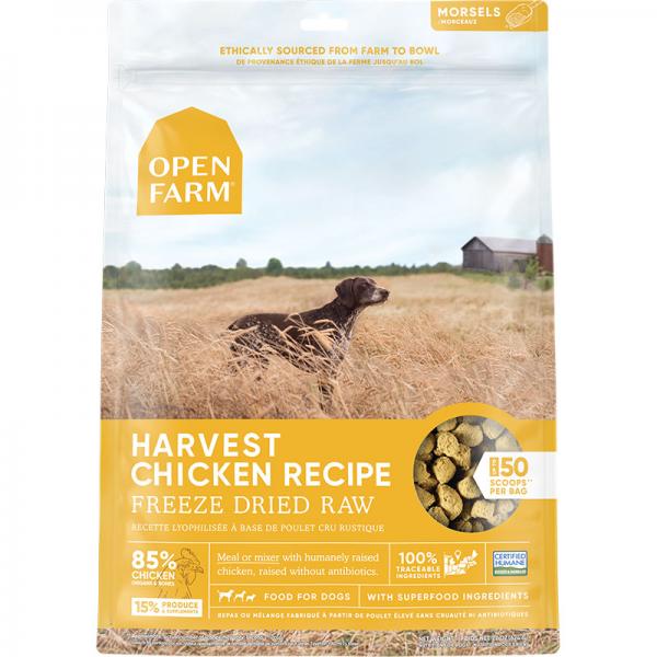 Open Farm FD Morsels Harvest Chicken 22oz