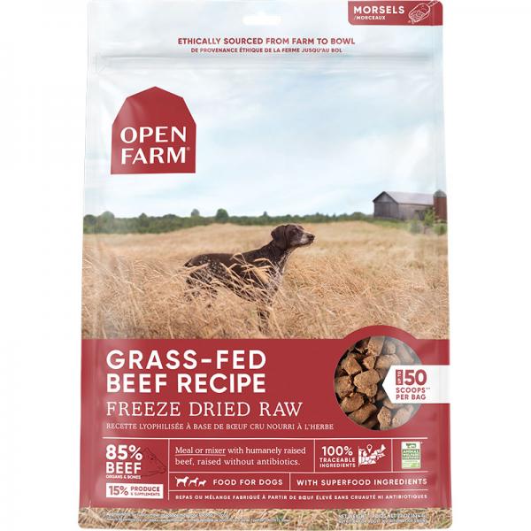 Open Farm FD Morsels Grass-Fed Beef 22oz