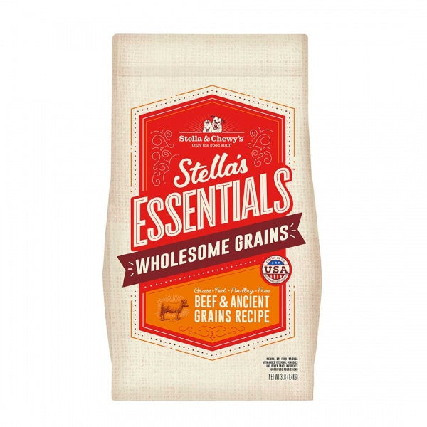 Stella & Chewy's D 25lb Essential Beef & Ancestral Grain