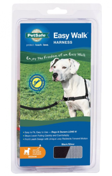 Easy Walk Harness Black Medium