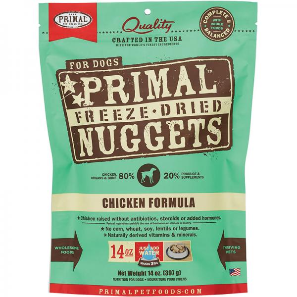 Primal D 14oz FD Chicken Nugget