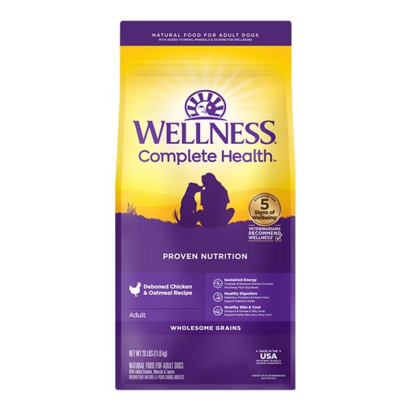 Wellness D 26lb Super5 Chicken & Oatmeal