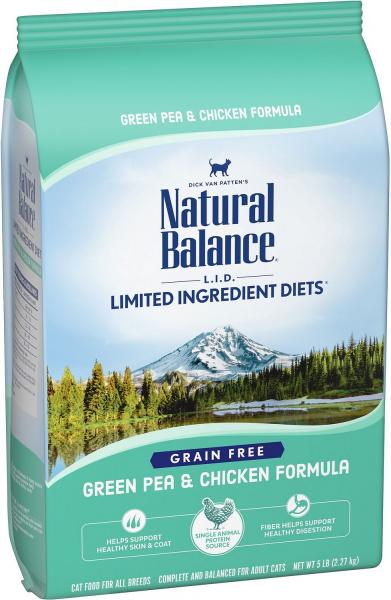 Natural Balance C 10lb LID Chicken/Gr Pea