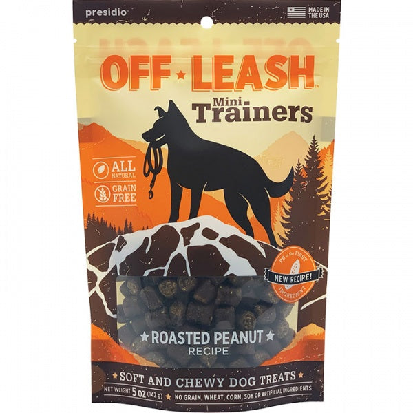 Presidio D Off Leash Trainers Peanut 5oz