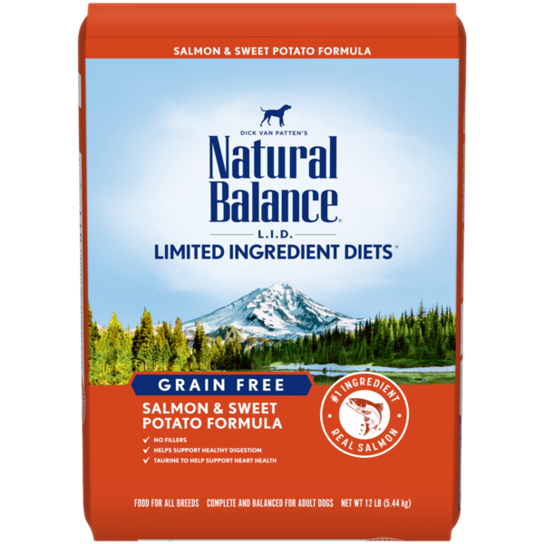 Natural Balance D 12lb LID Salmon & Sweet Potato