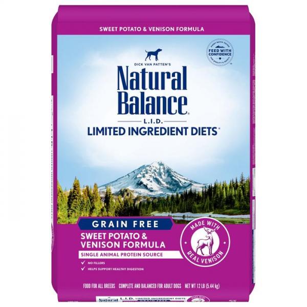 Natural Balance D 12lb LID SP/Venison