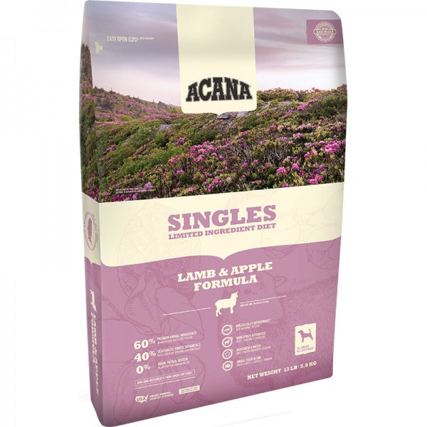 Acana D 13lb Singles Lamb/Apple