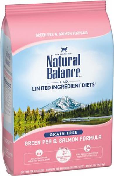 Natural Balance C 4lb LID Salmon/Gr Pea