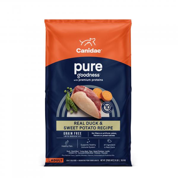 Canidae D 22lb Pure Duck & Sweet Potato