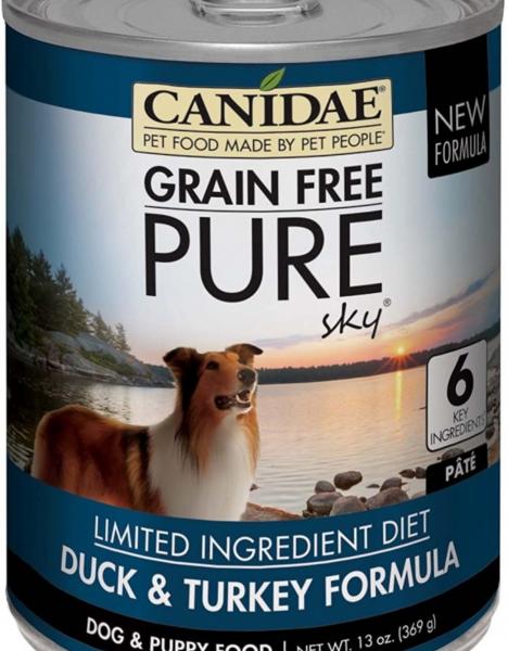 Canidae D Can Pure Sky GF LID Duck & Turkey 13oz