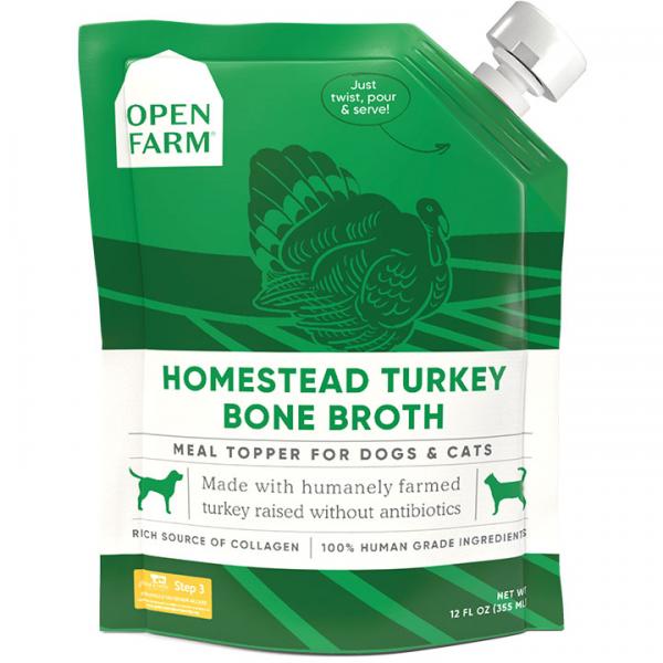 Open Farm Bone Broth Homestead Turkey 12oz