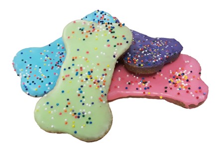 Pawsitively Gourmet D Colorful Confetti Bones SP